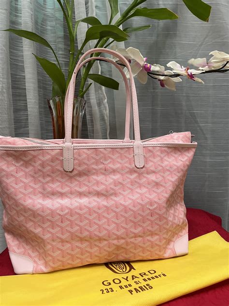 pink goyard bag|pink mini goyard bag.